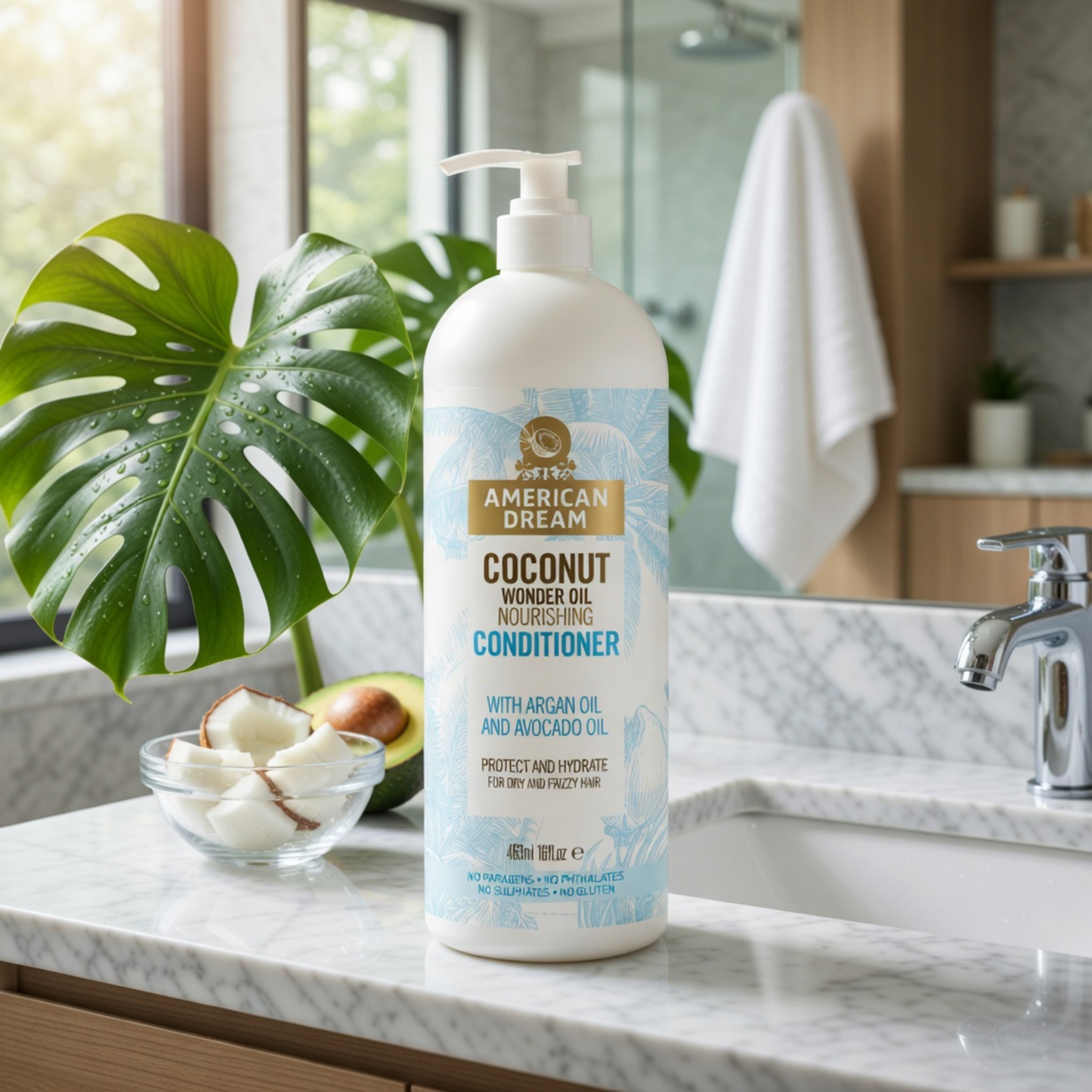 American Dream Coconut Wonder Oil Conditioner 16oz