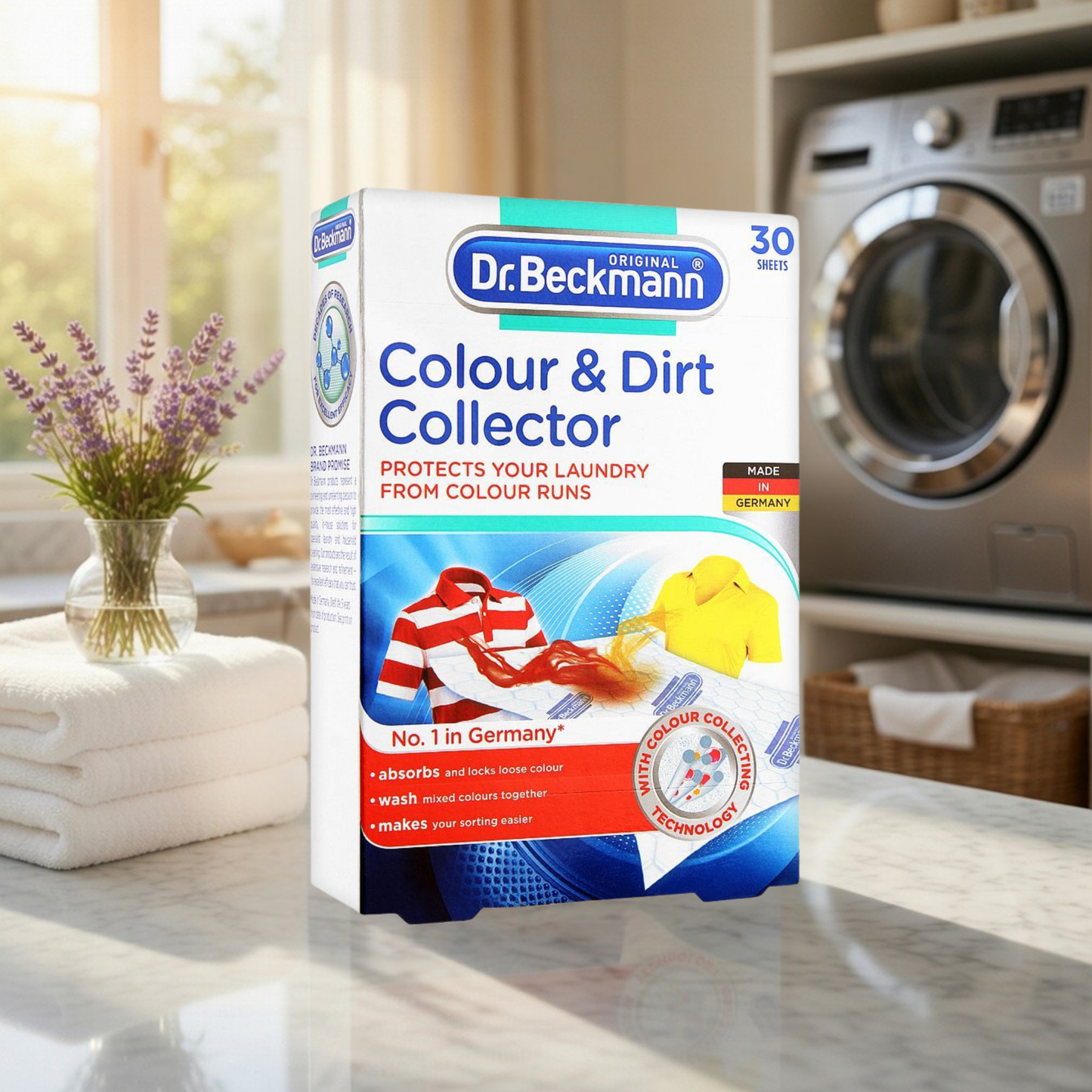 Dr. Beckmann Colour and Dirt Collector 30 Sheets