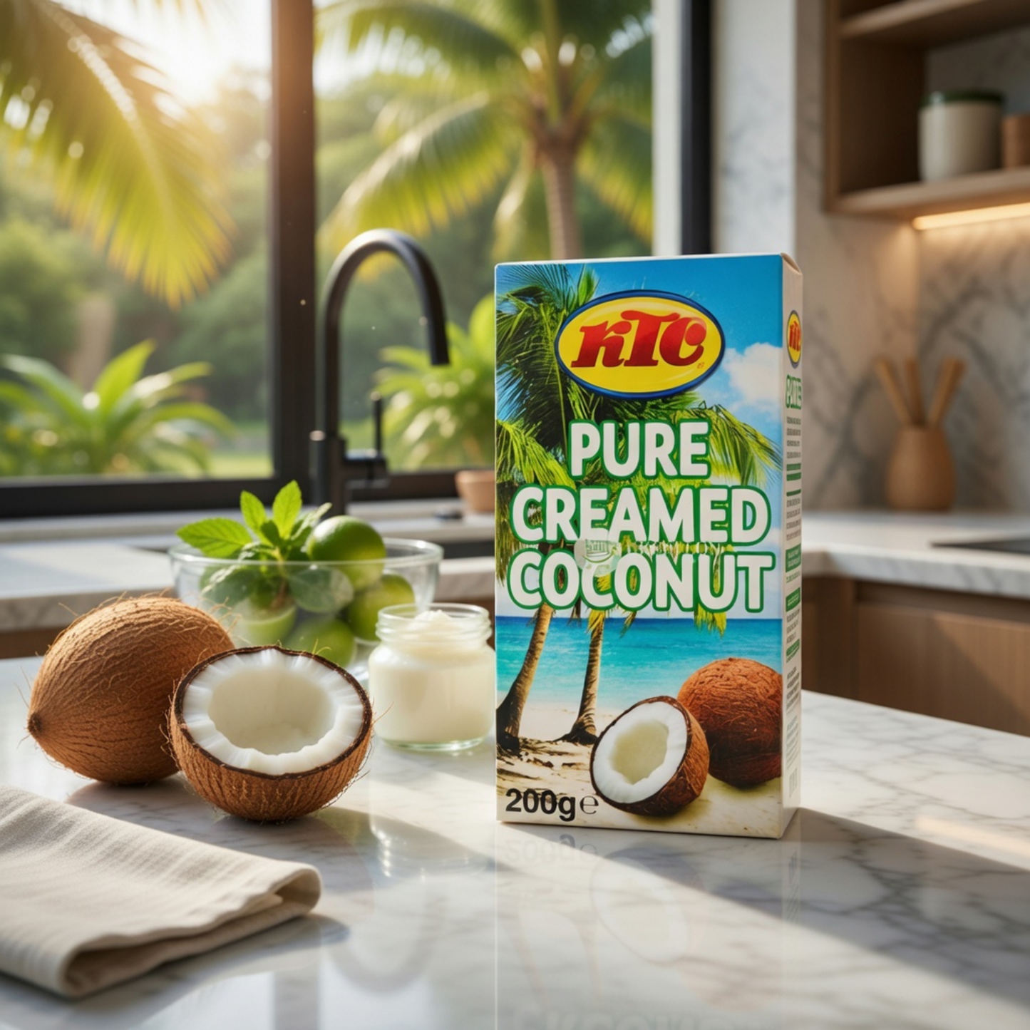 KTC Creamed Coconut 200g