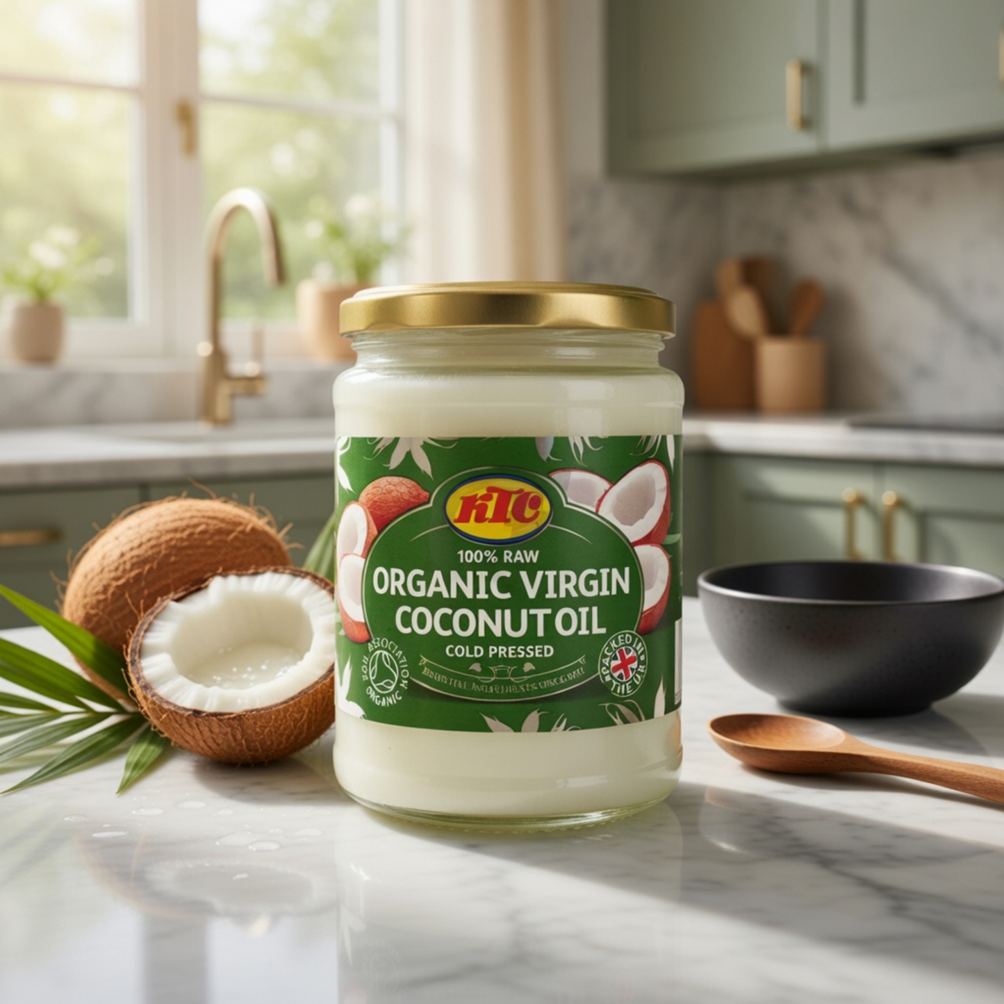 KTC Organic Virgin Coconut Oil 500ml