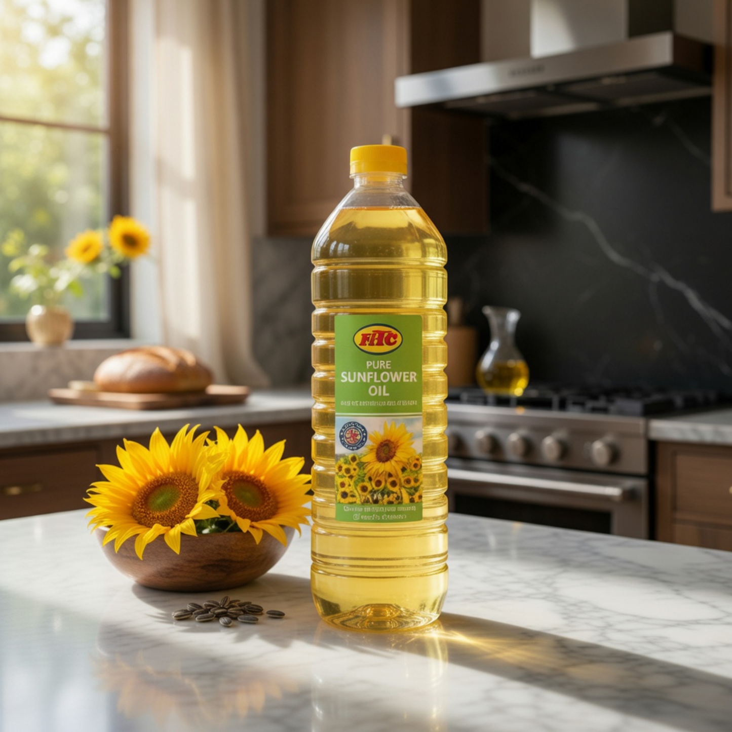 KTC Sunflower Oil 500ml (PET)