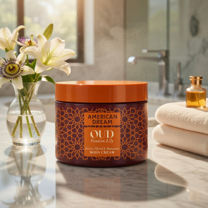 American Dream Oud Passion Lily Body Cream 500ml