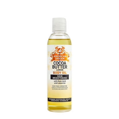 American Dream Cocoa Butter Lemon Body Oil 200ml