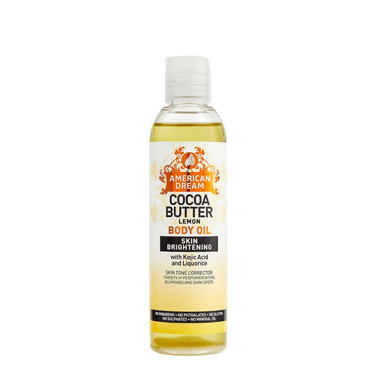 American Dream Cocoa Butter Lemon Body Oil 200ml