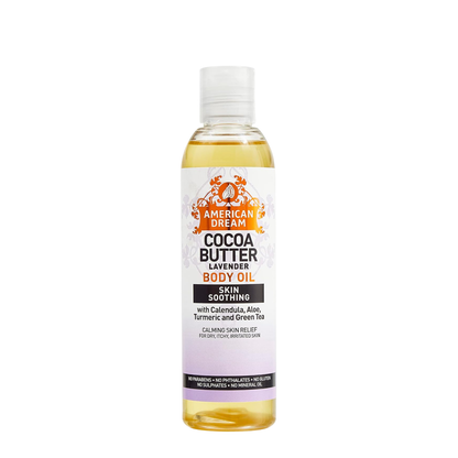 American Dream Cocoa Butter Lavender Body Oil 200ml