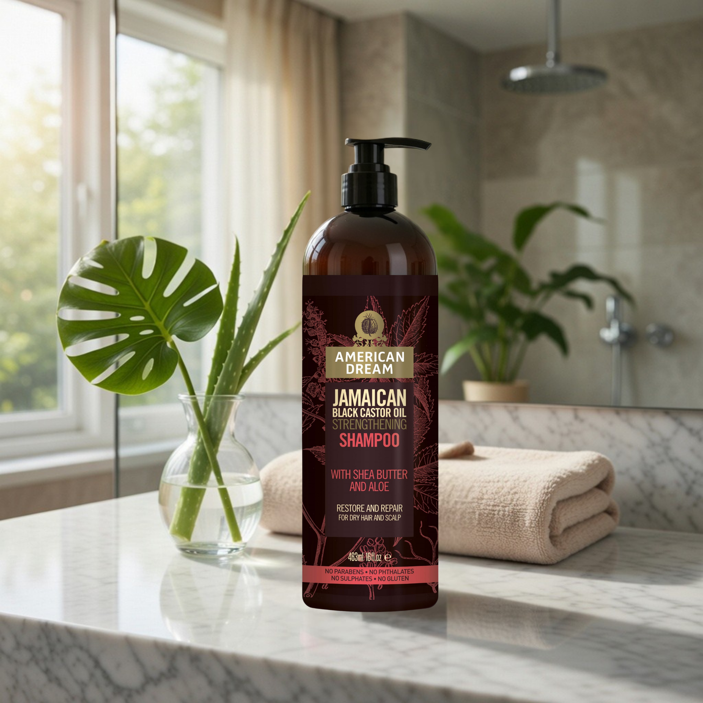 American Dream Jamaican Black Castor Oil Shampoo 16oz