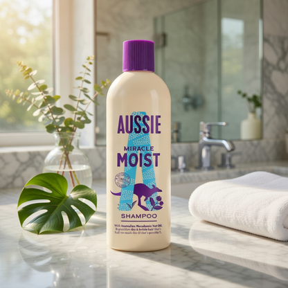 Aussie Miracle Moist Shampoo 675ml