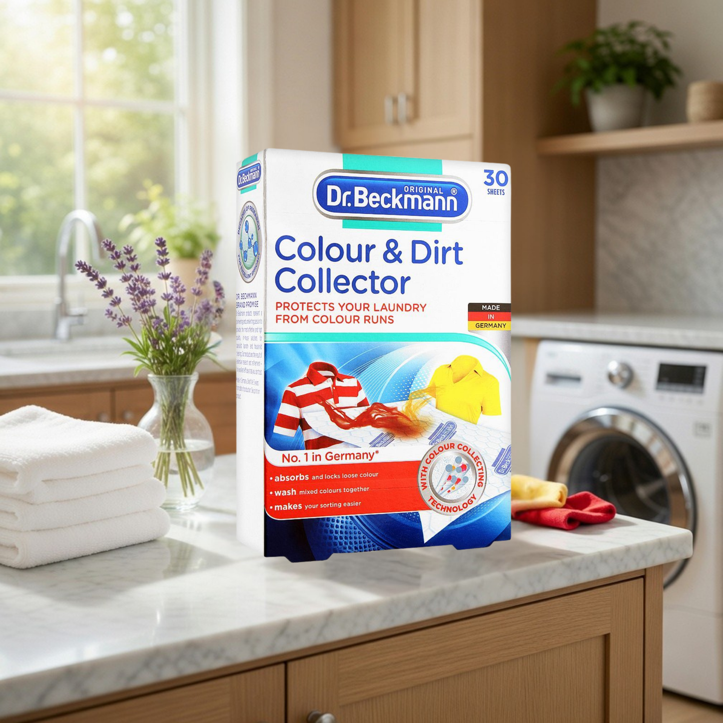 Dr. Beckmann Colour and Dirt Collector 30 Sheets
