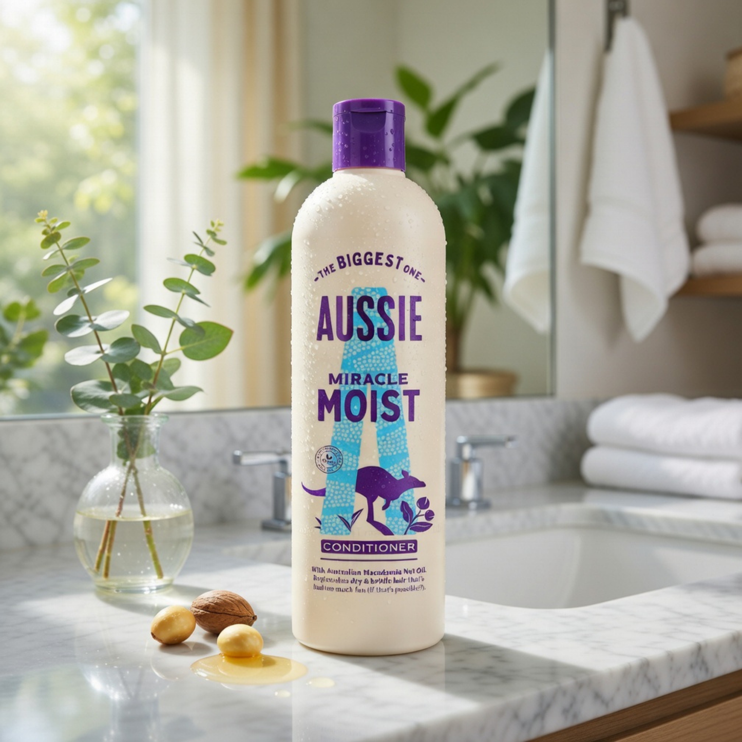 Aussie Miracle Moist Conditioner 470ml