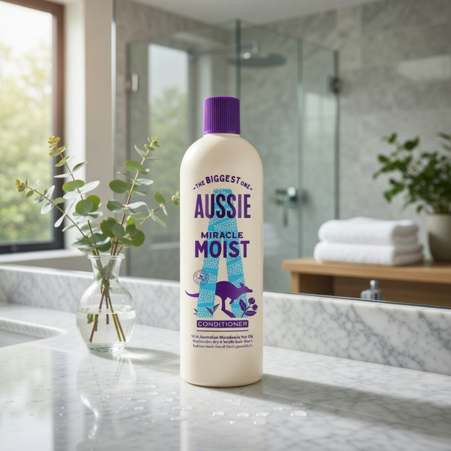 Aussie Miracle Moist Conditioner 470ml