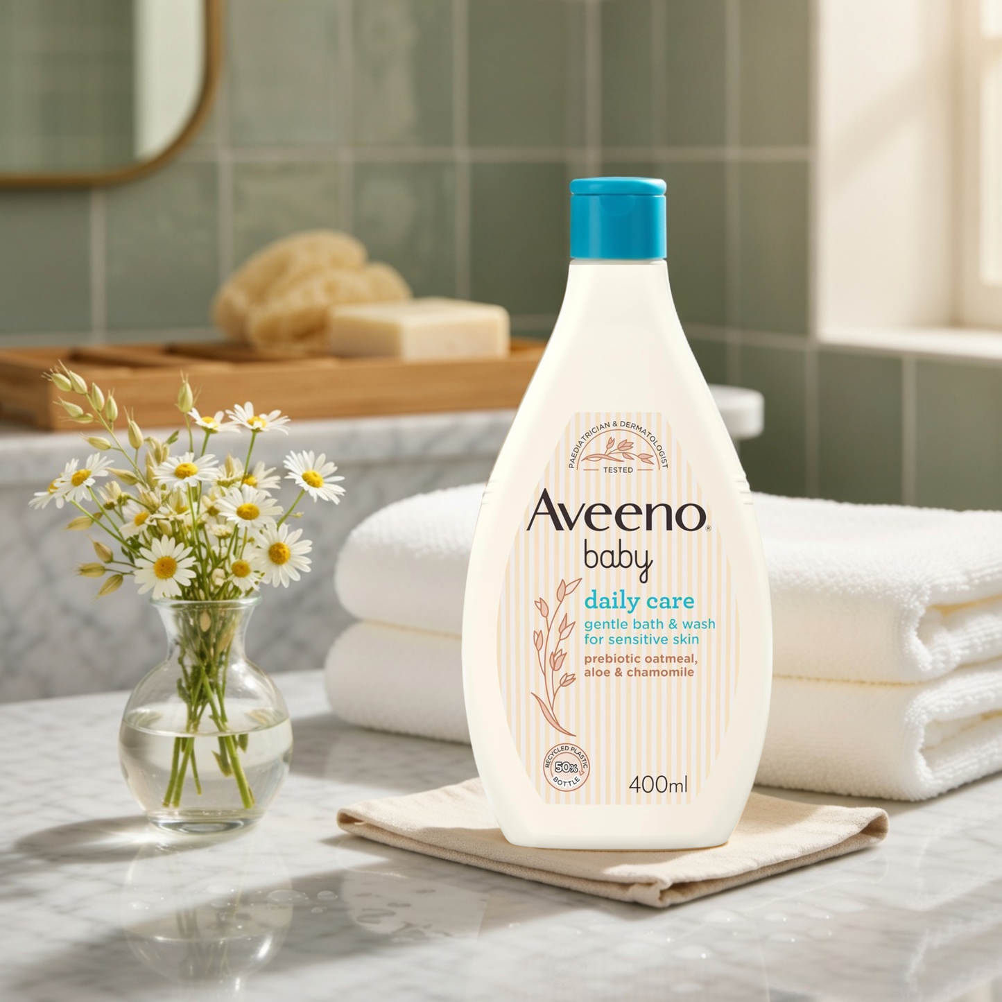 Aveeno Baby Hair & Body Wash 400ml