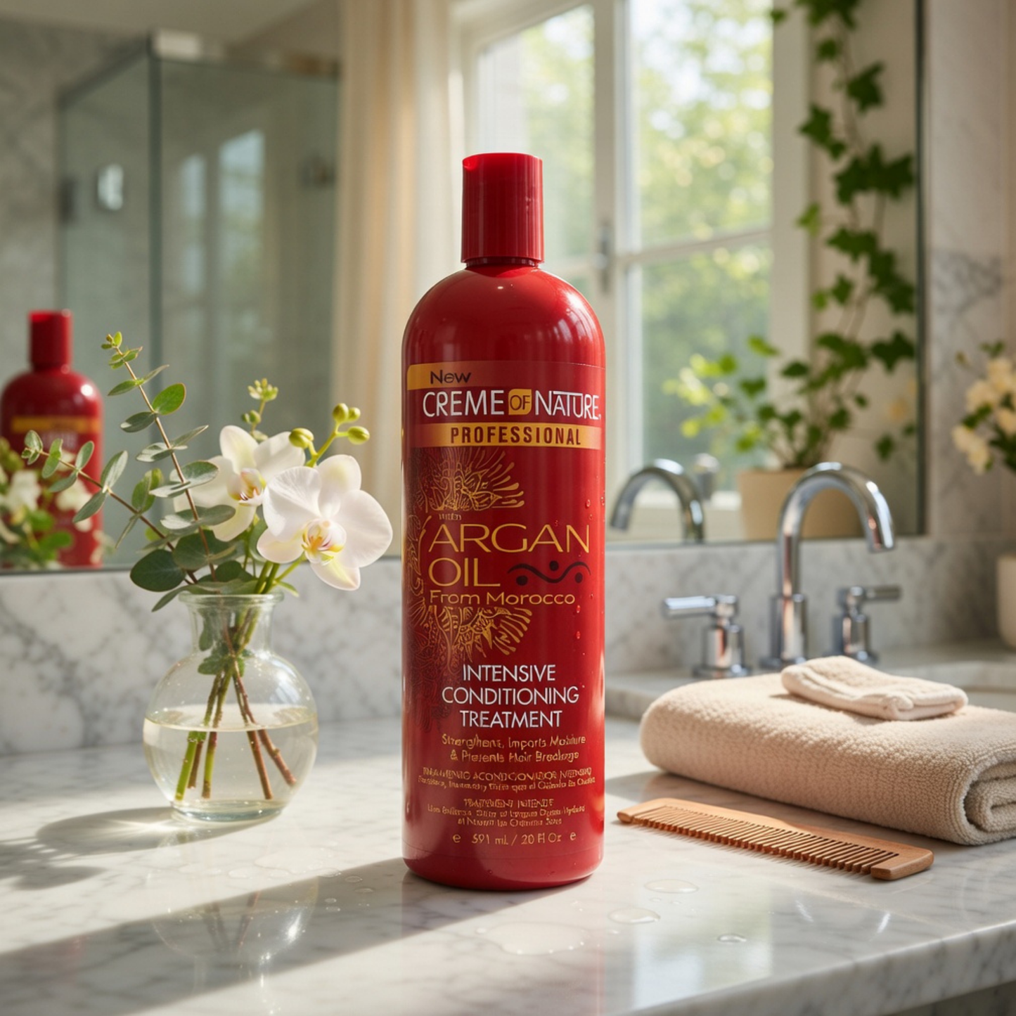 Crème of Nature Argan Oil Intensive Conditioning Treatment 20oz