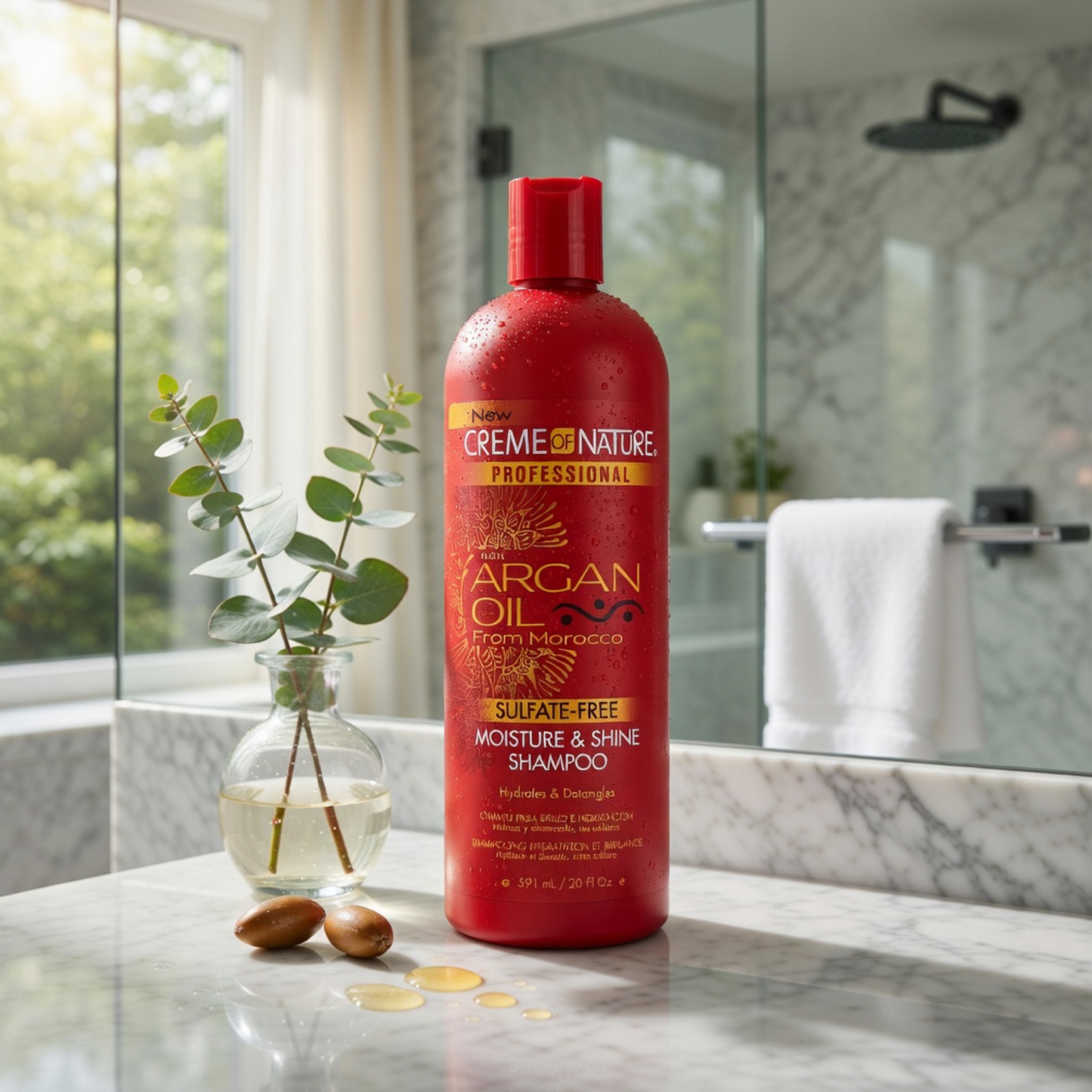 Crème of Nature Argan Oil Moisture & Shine Shampoo 591ml