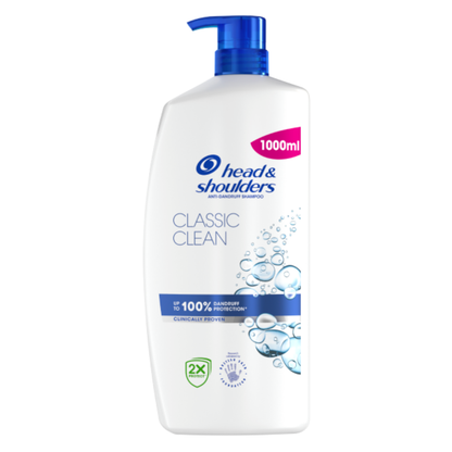 Head & Shoulders Anti-Dandruff Shampoo Classic Clean 1L