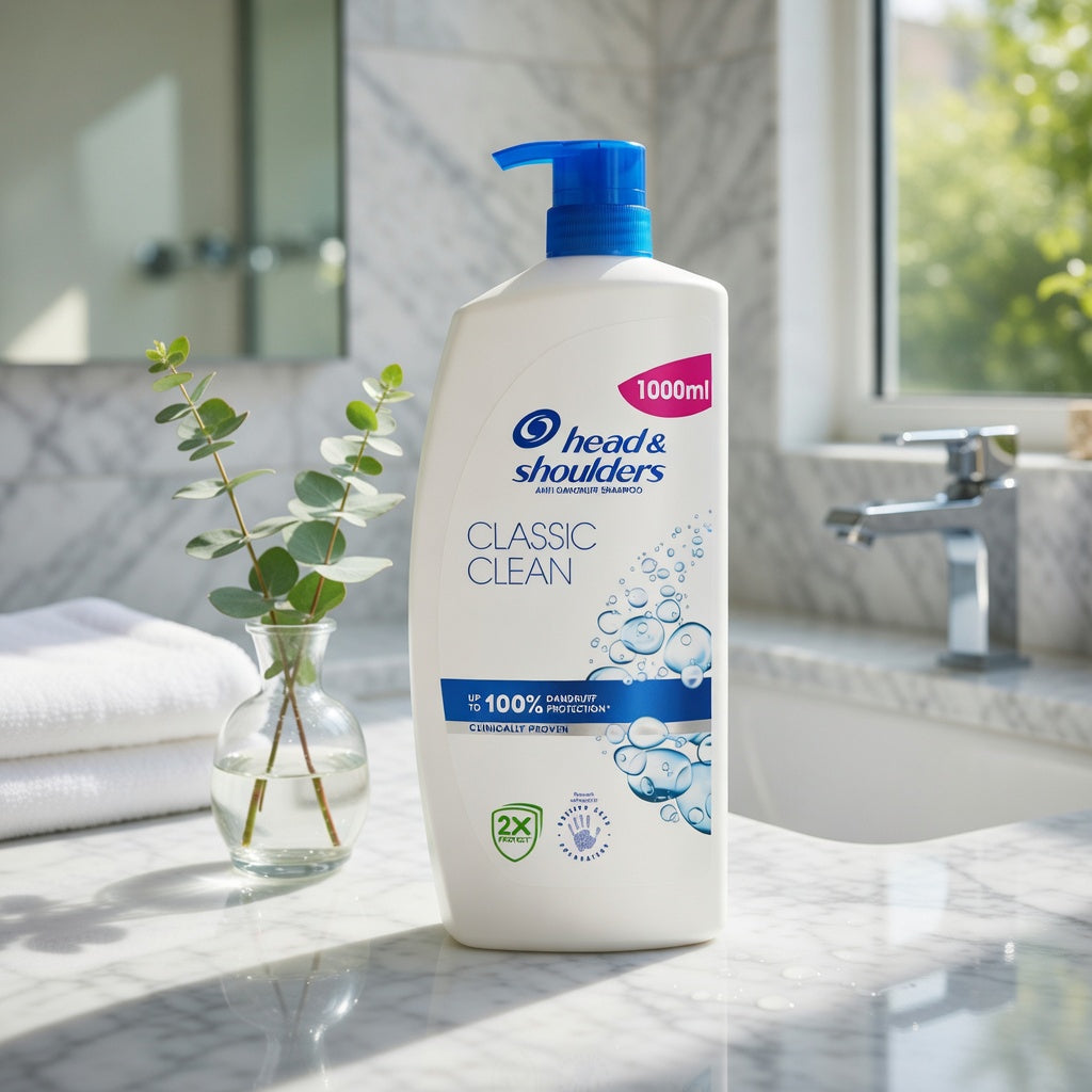 Head & Shoulders Anti-Dandruff Shampoo Classic Clean 1L