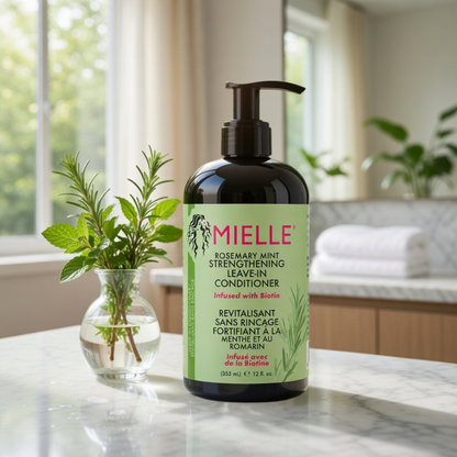 Mielle Rosemary Mint Strengthening Leave-In Conditioner 12oz