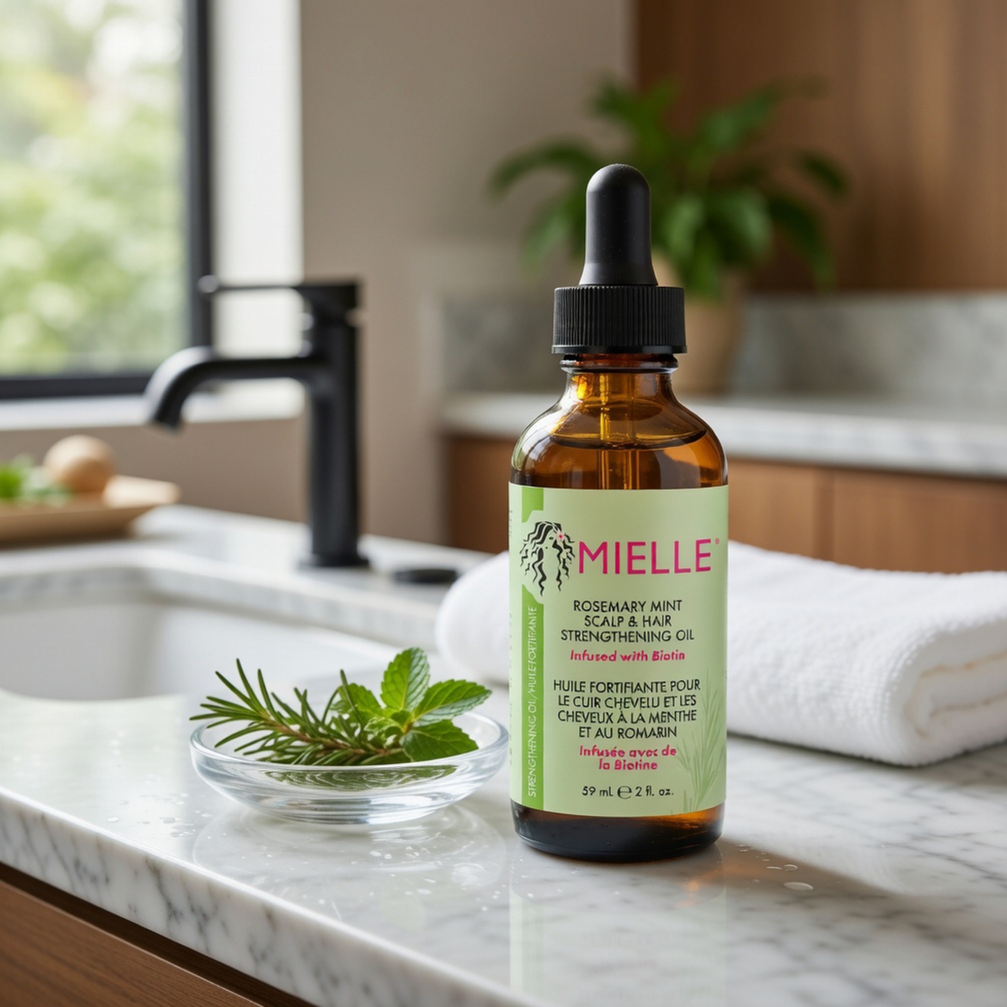 Mielle Organics Rosemary Mint Scalp & Hair Strengthening Oil 2oz