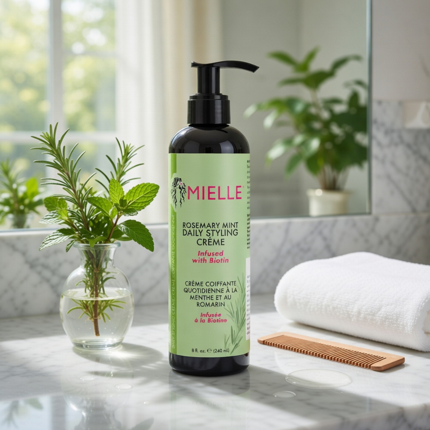 Mielle Rosemary Mint Daily Styling Crème 8oz