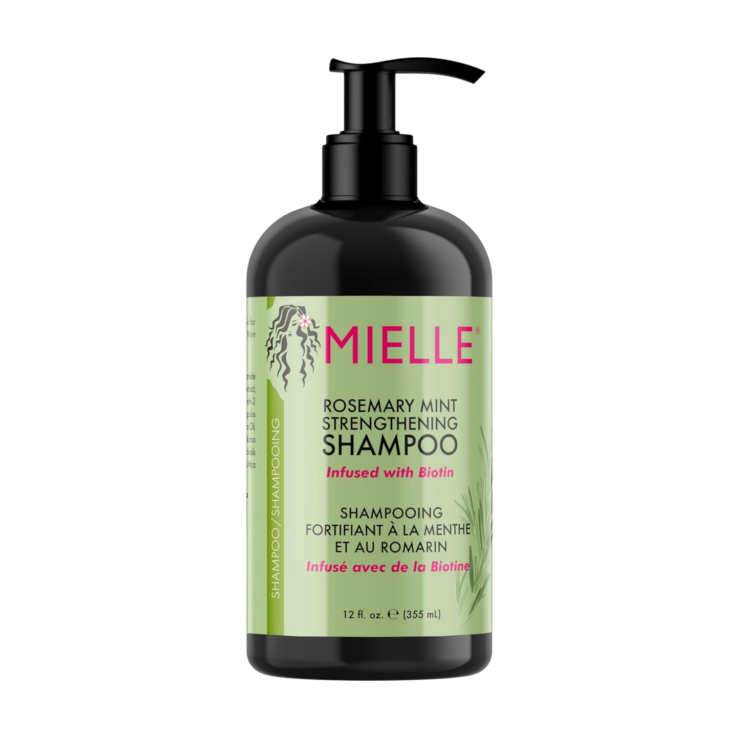 Mielle Organics Rosemary Mint Strengthening Shampoo 12oz