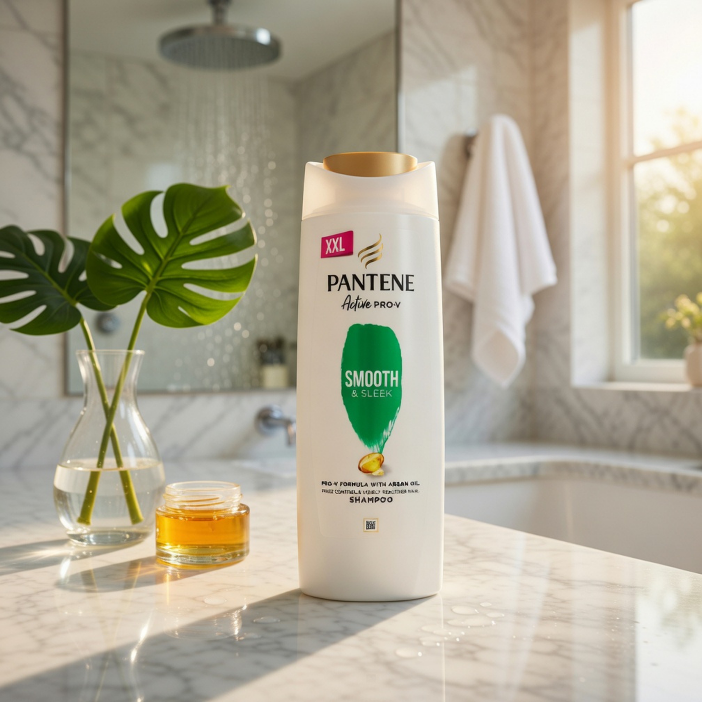 Pantene Smooth & Sleek Shampoo 700ml