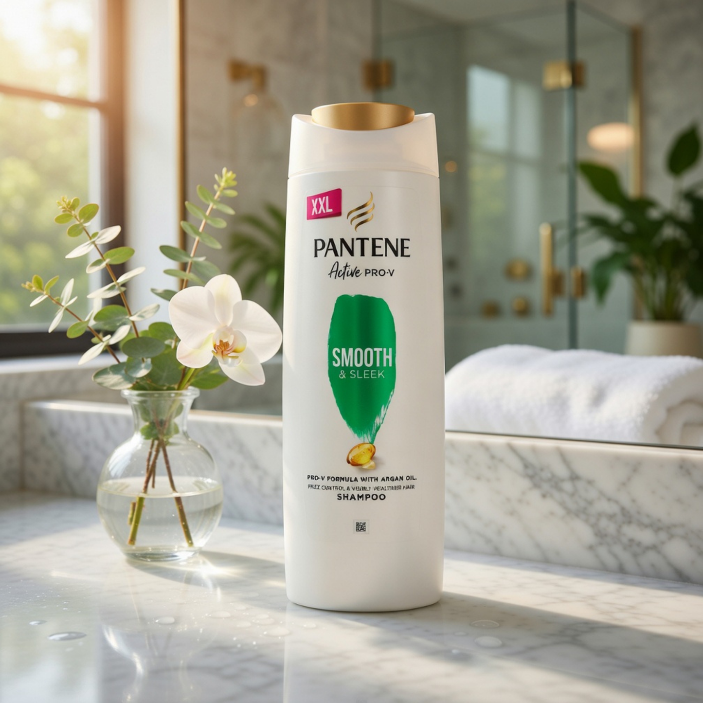 Pantene Smooth & Sleek Shampoo 700ml
