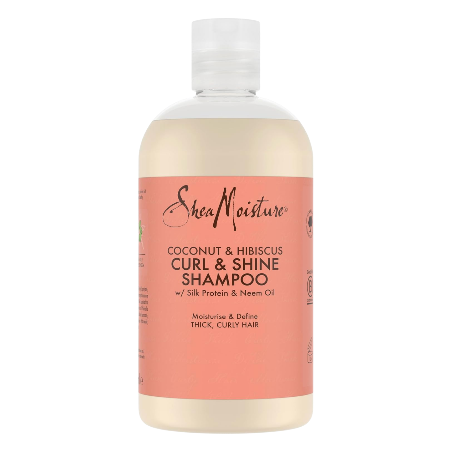Shea Moisture Coconut & Hibiscus Curl & Shine Shampoo 13oz