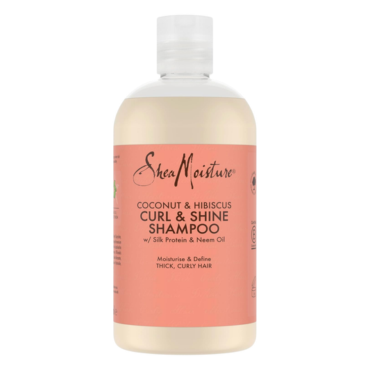 Shea Moisture Coconut & Hibiscus Curl & Shine Shampoo 13oz