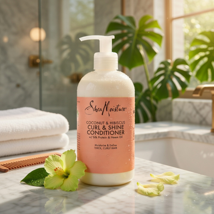 SheaMoisture Coconut & Hibiscus Curl & Shine Conditioner 13oz