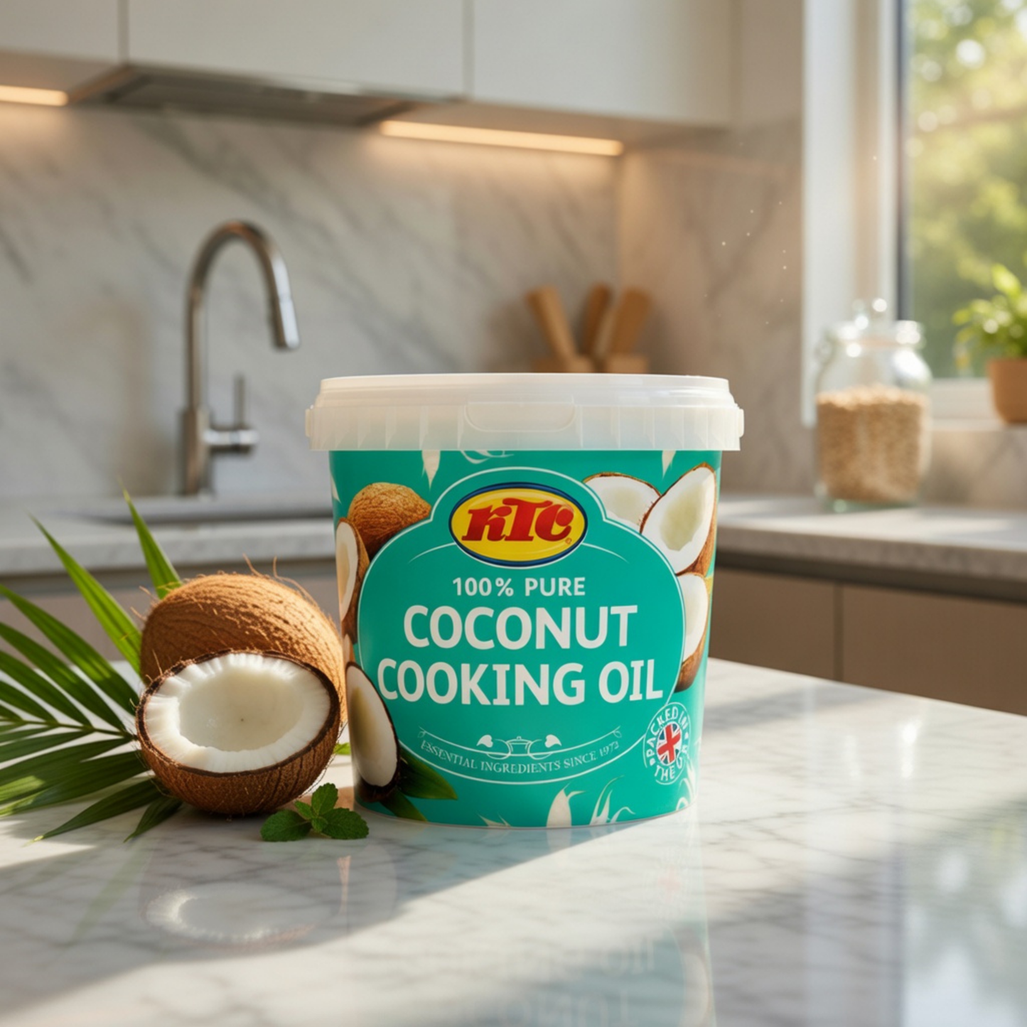 KTC Coconut Cooking Oil 1 Liter