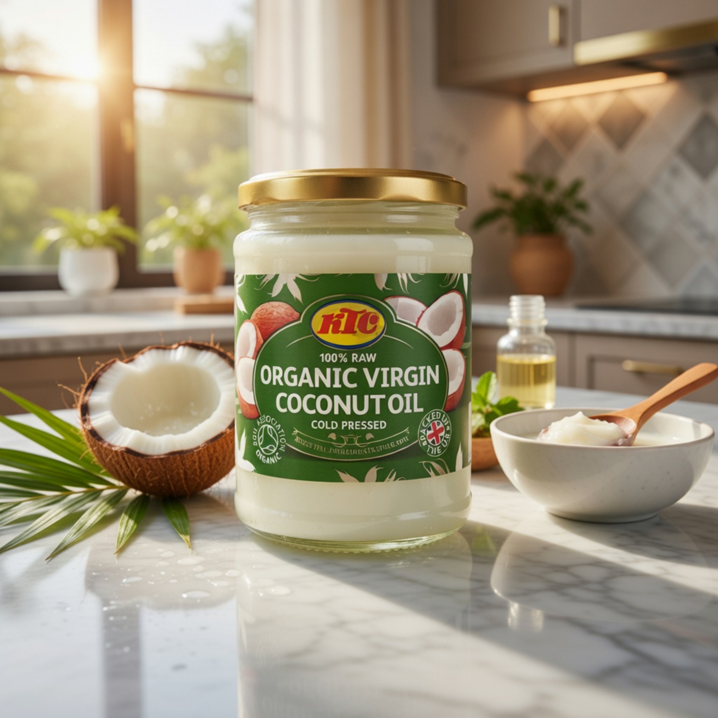 KTC Organic Virgin Coconut Oil 500ml