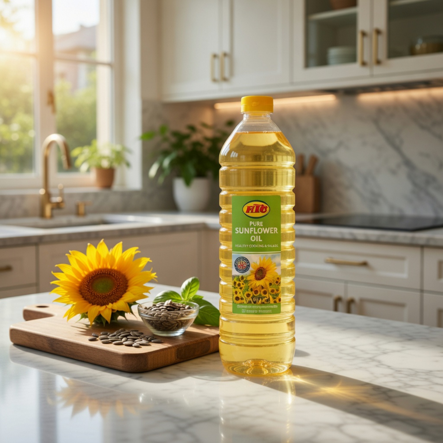 KTC Sunflower Oil 500ml (PET)