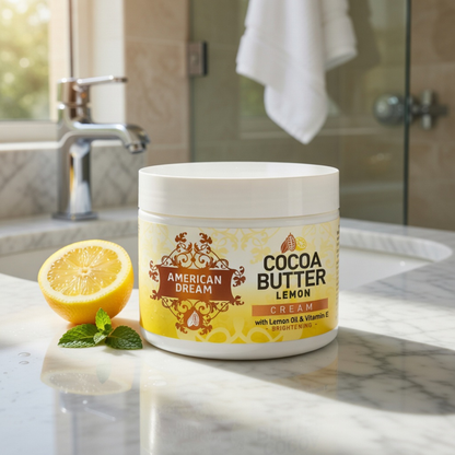 American Dream Cocoa Butter Lemon Body Cream 453g 16oz