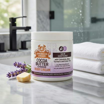 American Dream Cocoa Butter with Lavender Cream 500ml