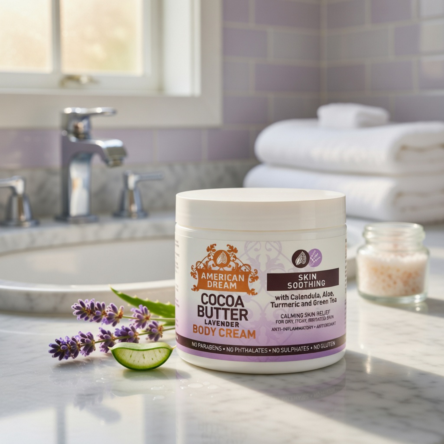 American Dream Cocoa Butter Lavender Body Lotion 750ml