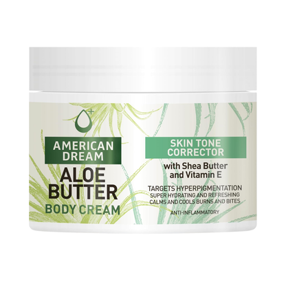 American Dream Aloe Butter Body Cream Skin Tone Corrector 500ml