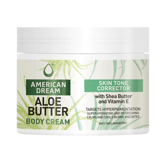 American Dream Aloe Butter Body Cream Skin Tone Corrector 500ml