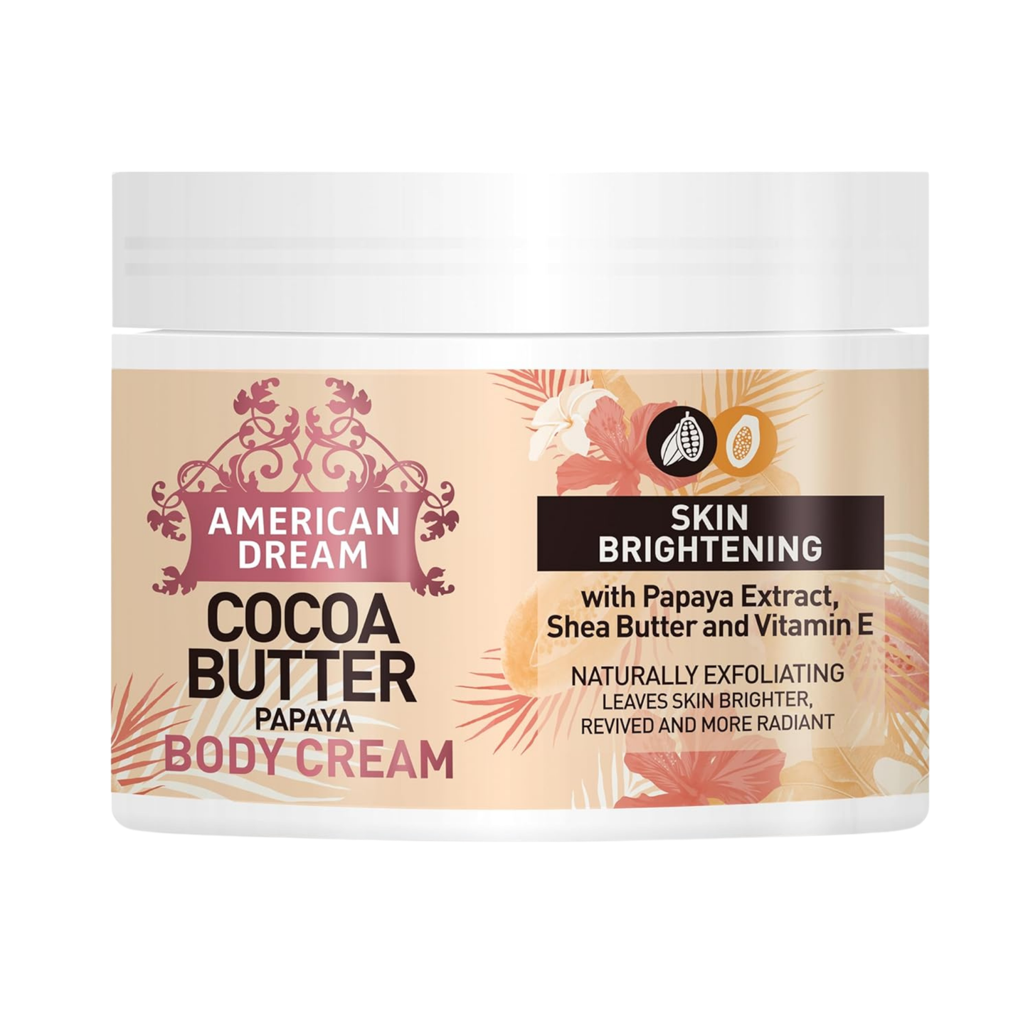 American Dream Cocoa Butter Papaya Body Cream 500ml