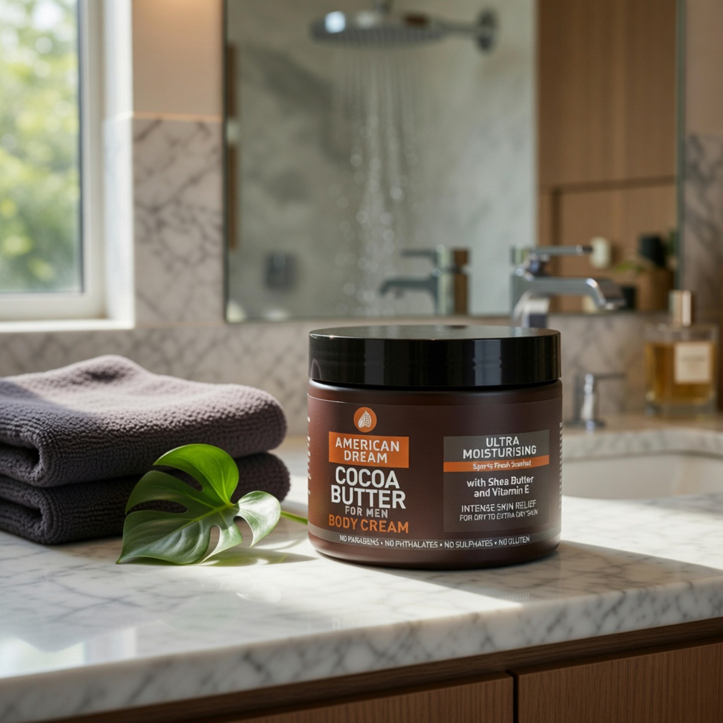 American Dream Cocoa Butter for Men Body Cream 500ml