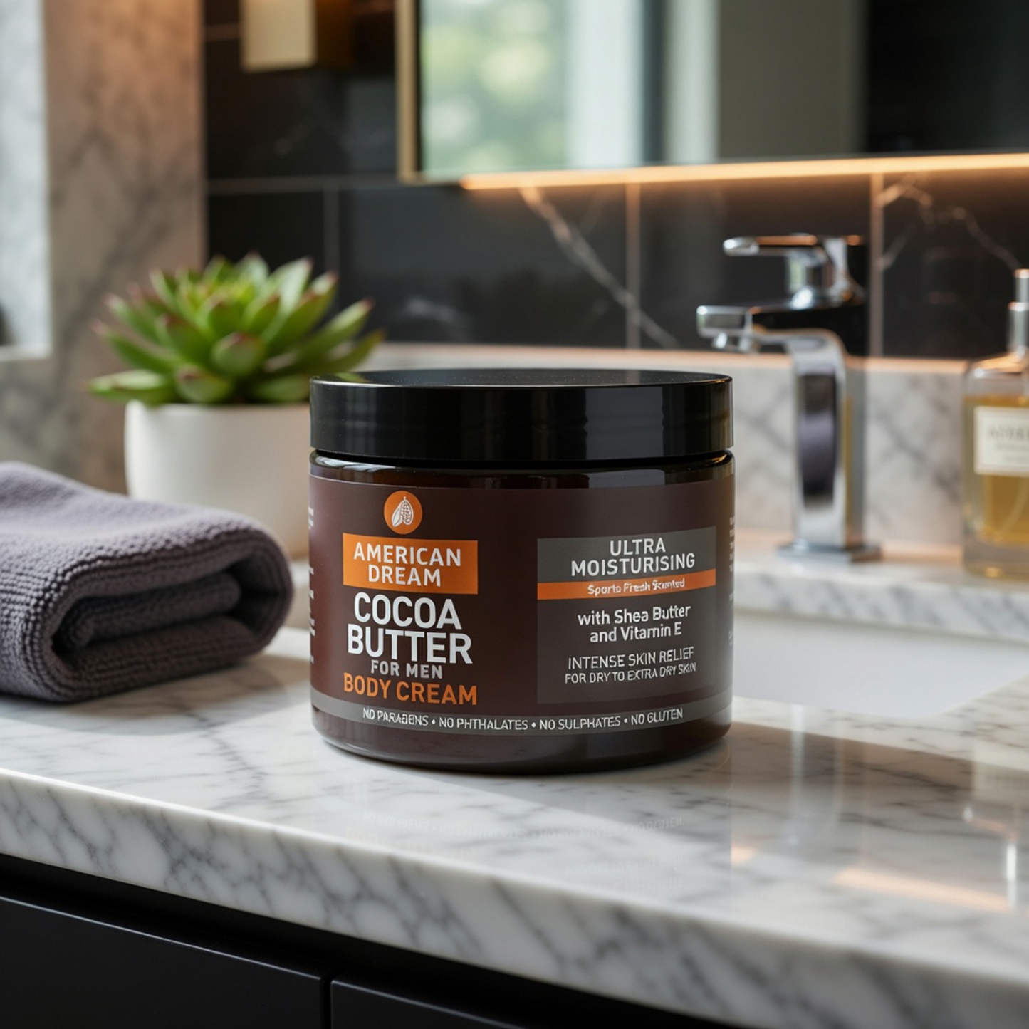 American Dream Cocoa Butter for Men Body Cream 500ml